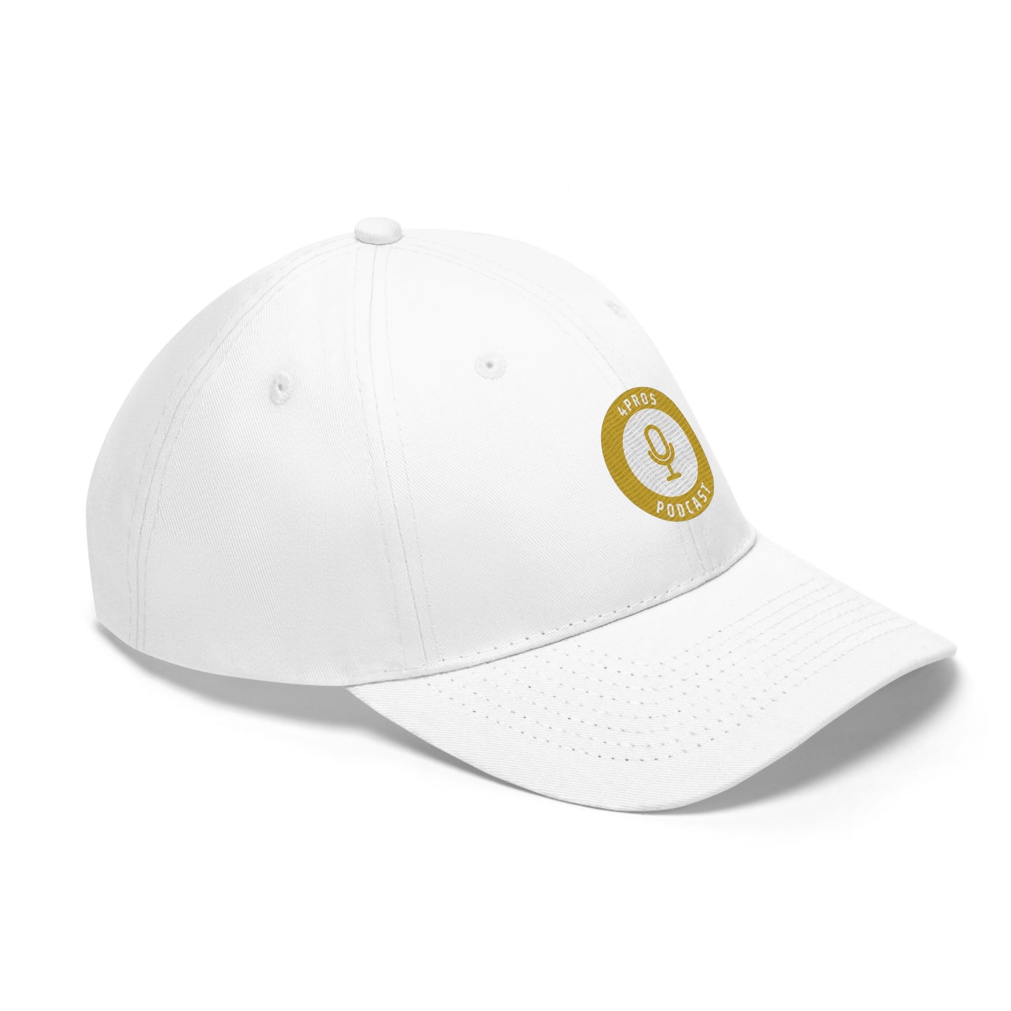 4Pros Podcast Hat - White