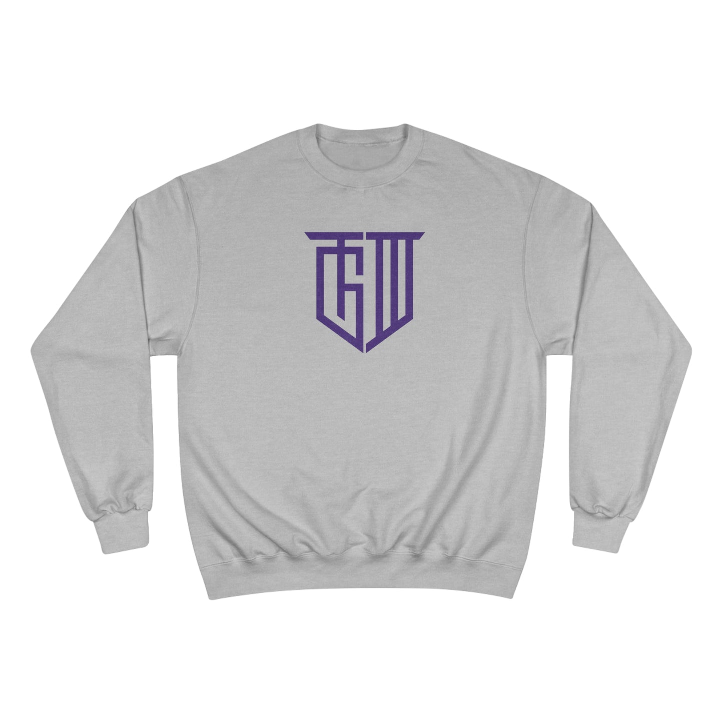 TGIII Purple Logo Champion Sweatshirt