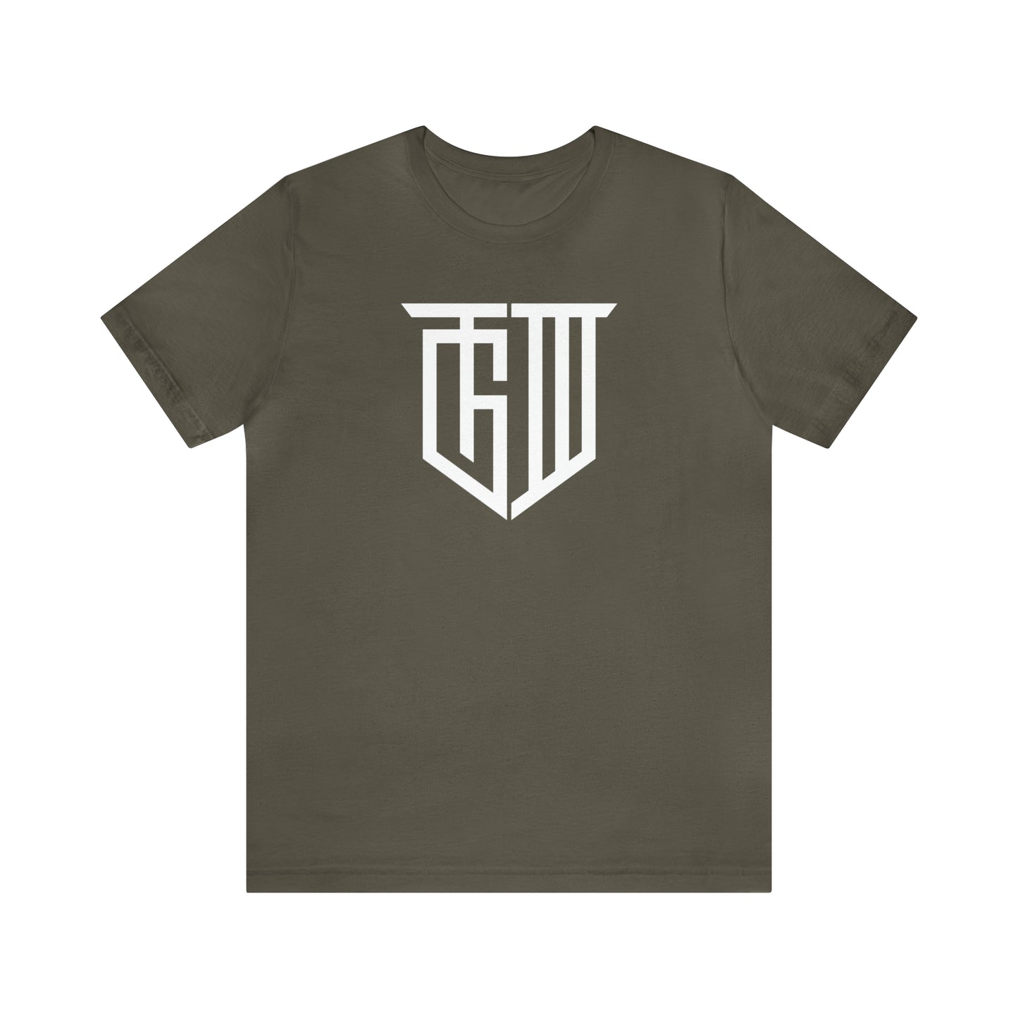 TGIII White Logo Tee