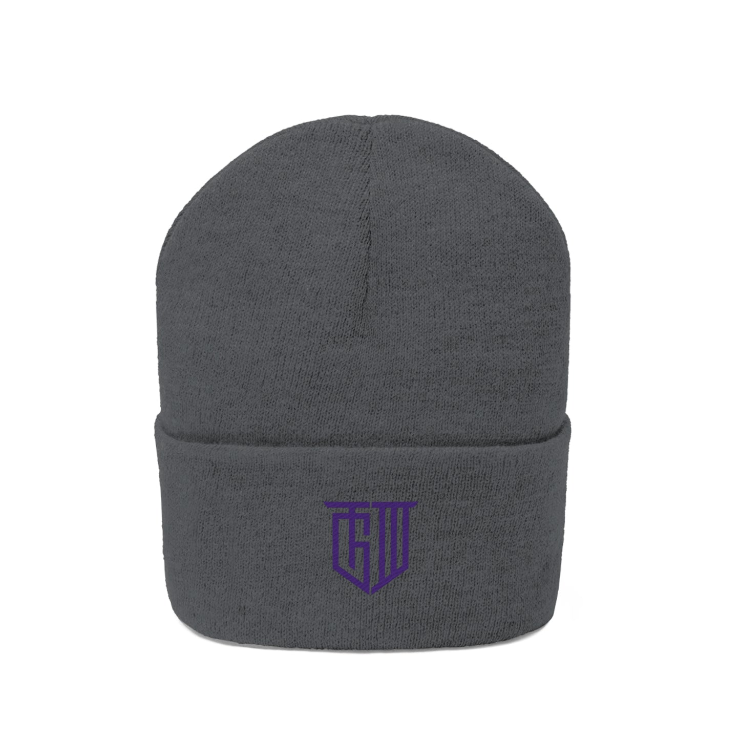 TGIII Purple Logo Beanie