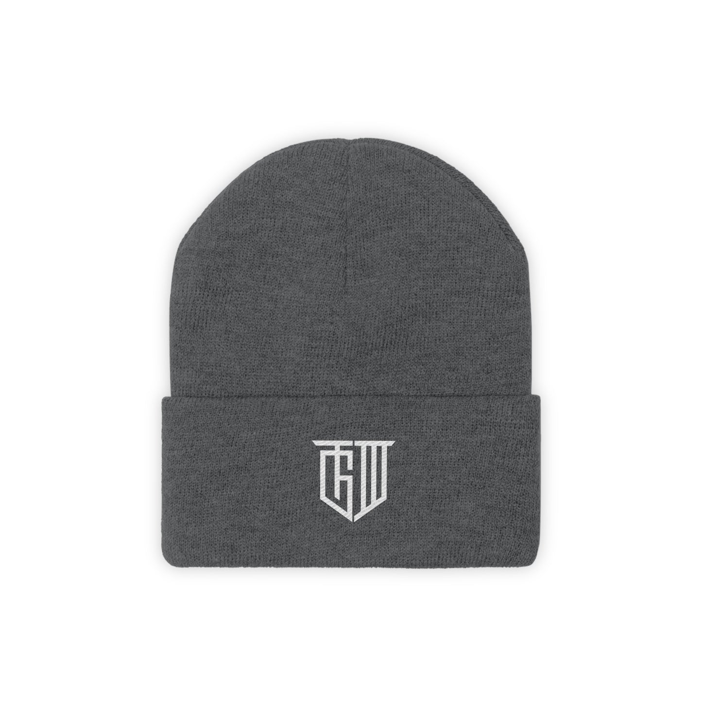 TGIII White Logo Beanie