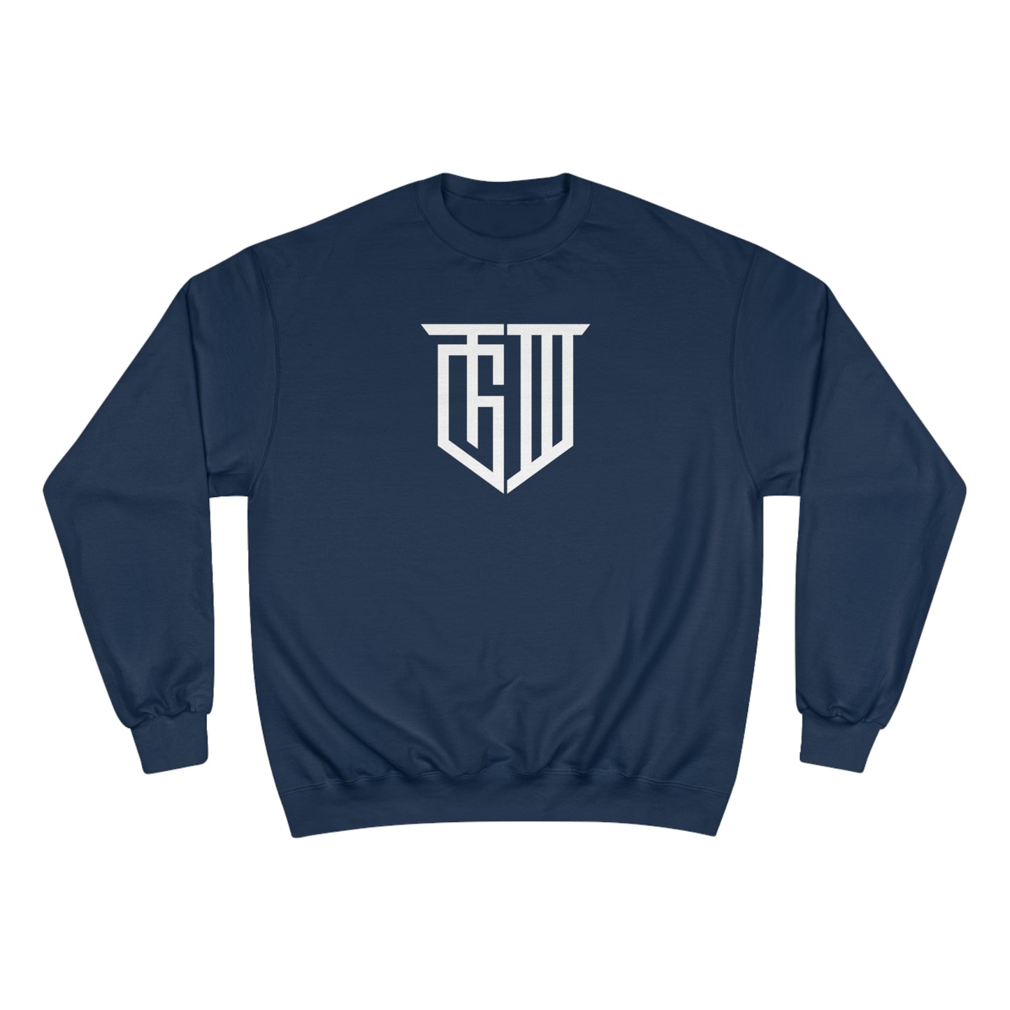 TGIII White Logo Champion Sweatshirt