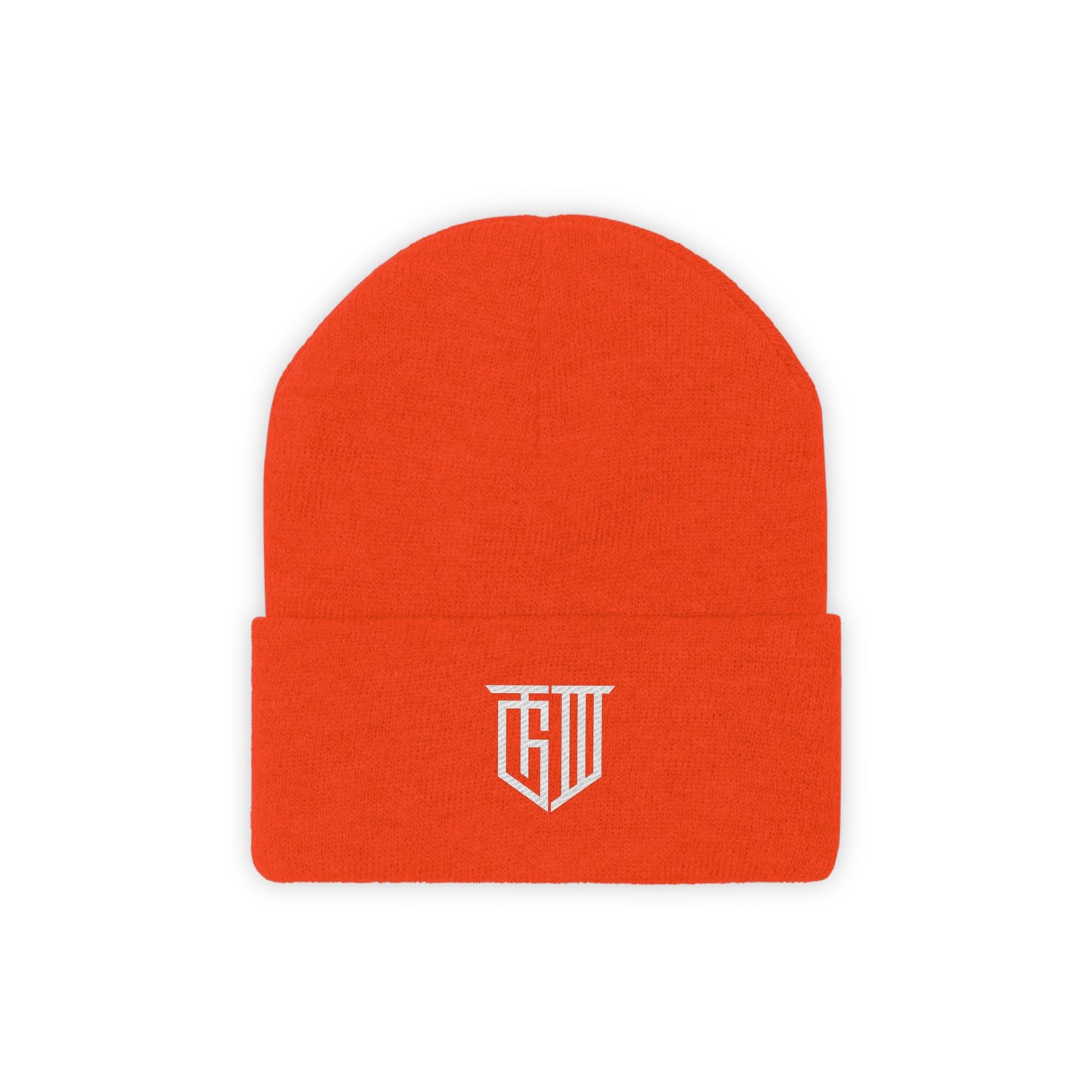 TGIII White Logo Beanie