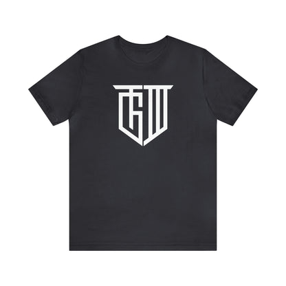 TGIII White Logo Tee