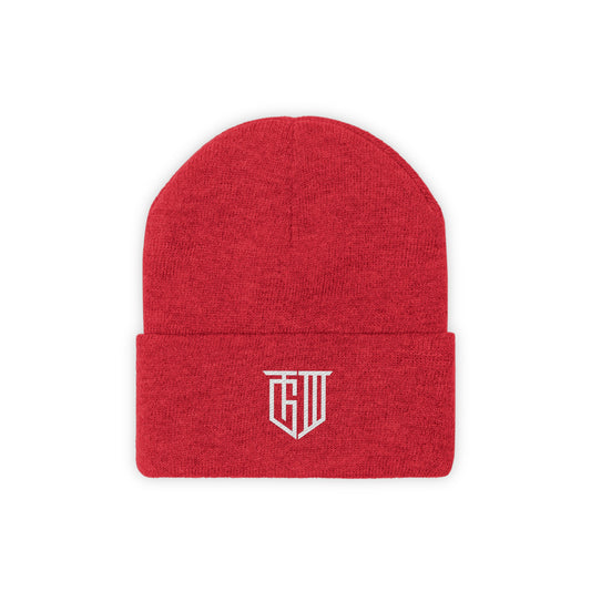 TGIII White Logo Beanie