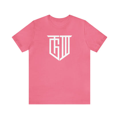 TGIII White Logo Tee