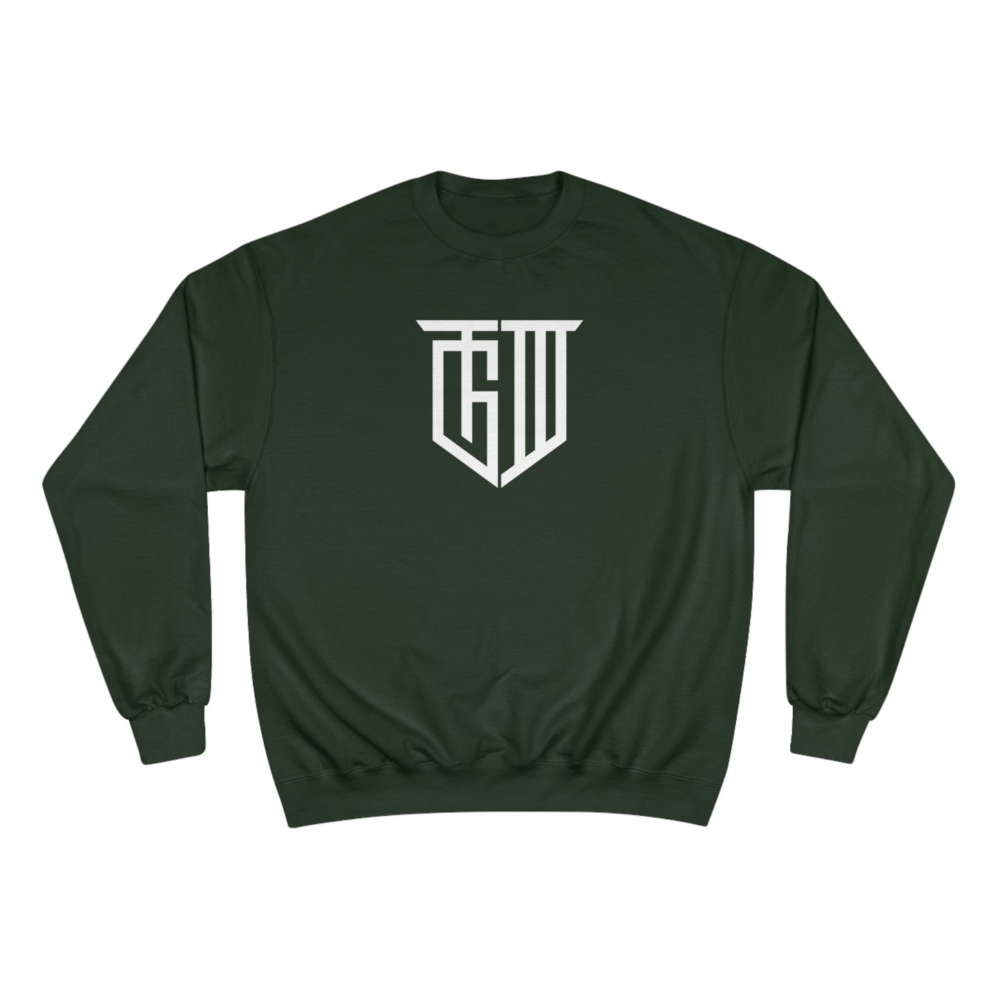 TGIII White Logo Champion Sweatshirt