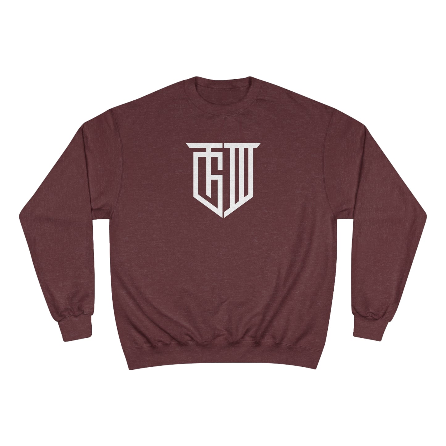 TGIII White Logo Champion Sweatshirt