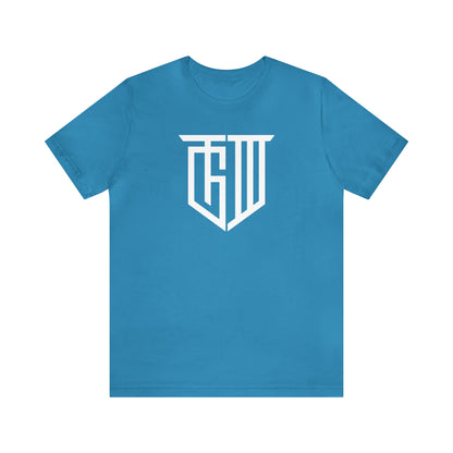 TGIII White Logo Tee