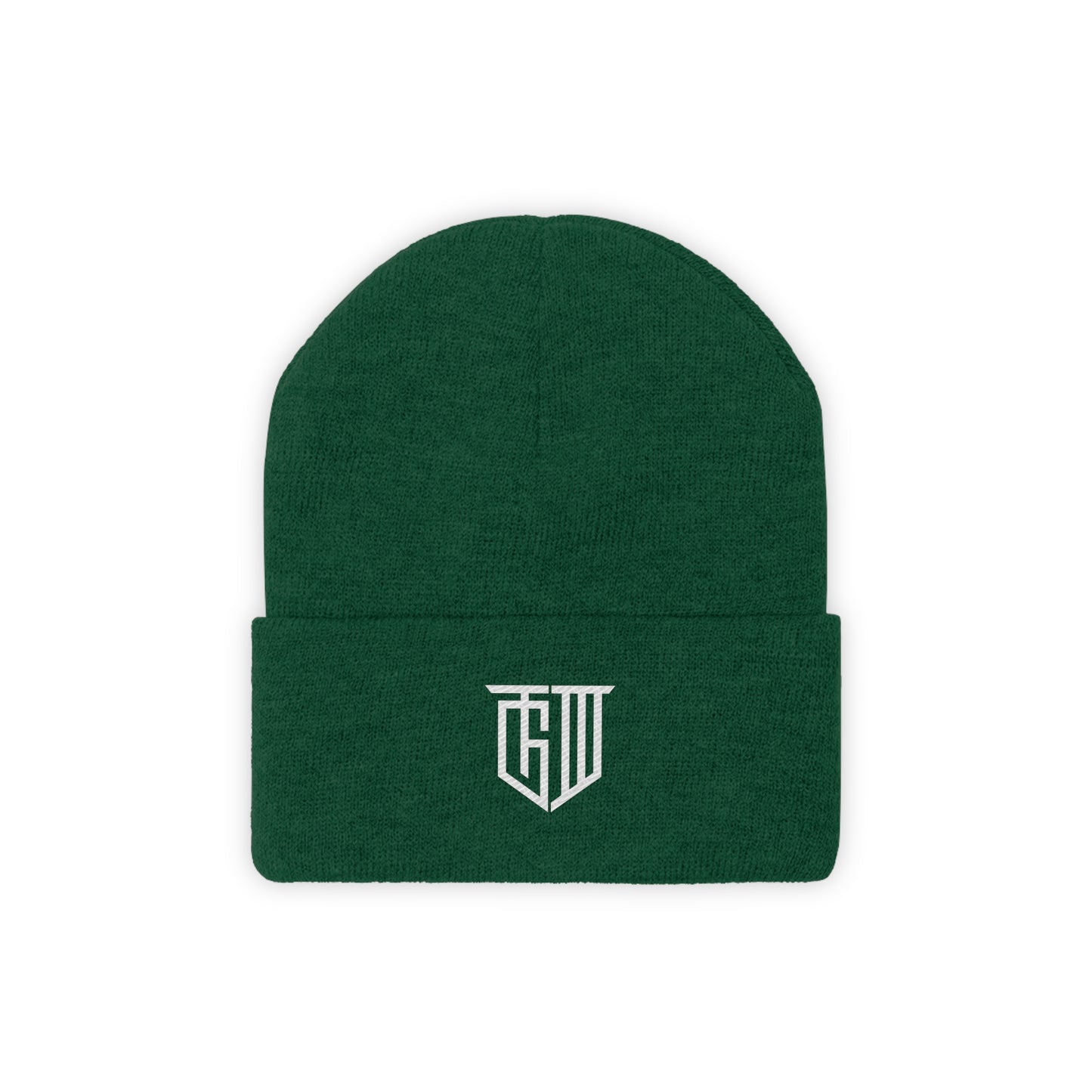TGIII White Logo Beanie