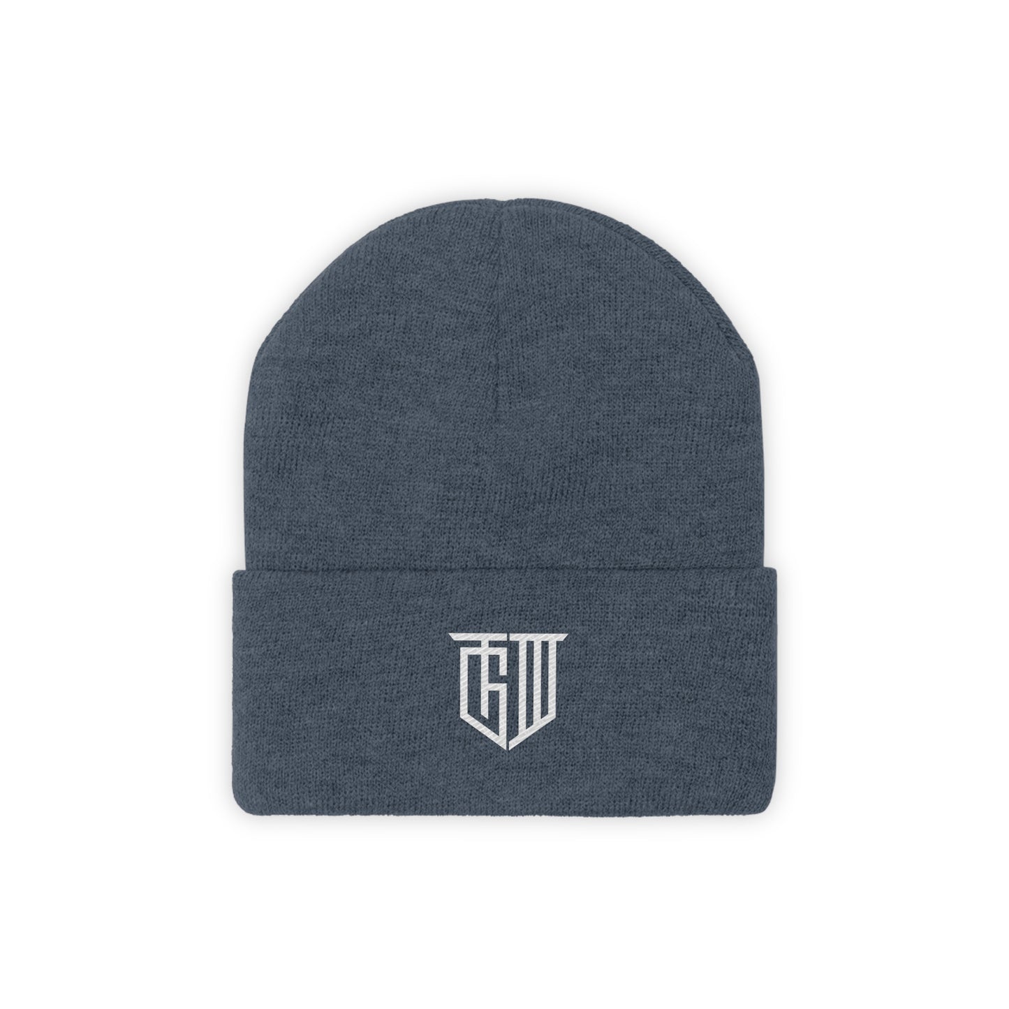 TGIII White Logo Beanie