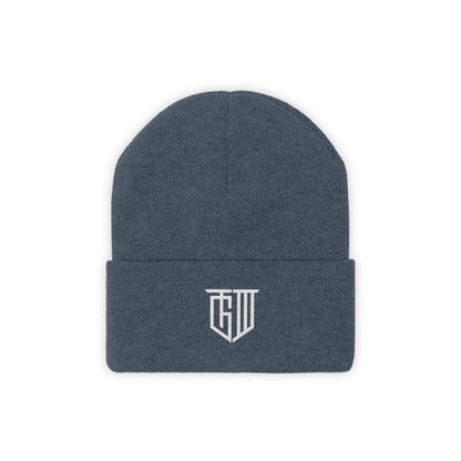 TGIII White Logo Beanie