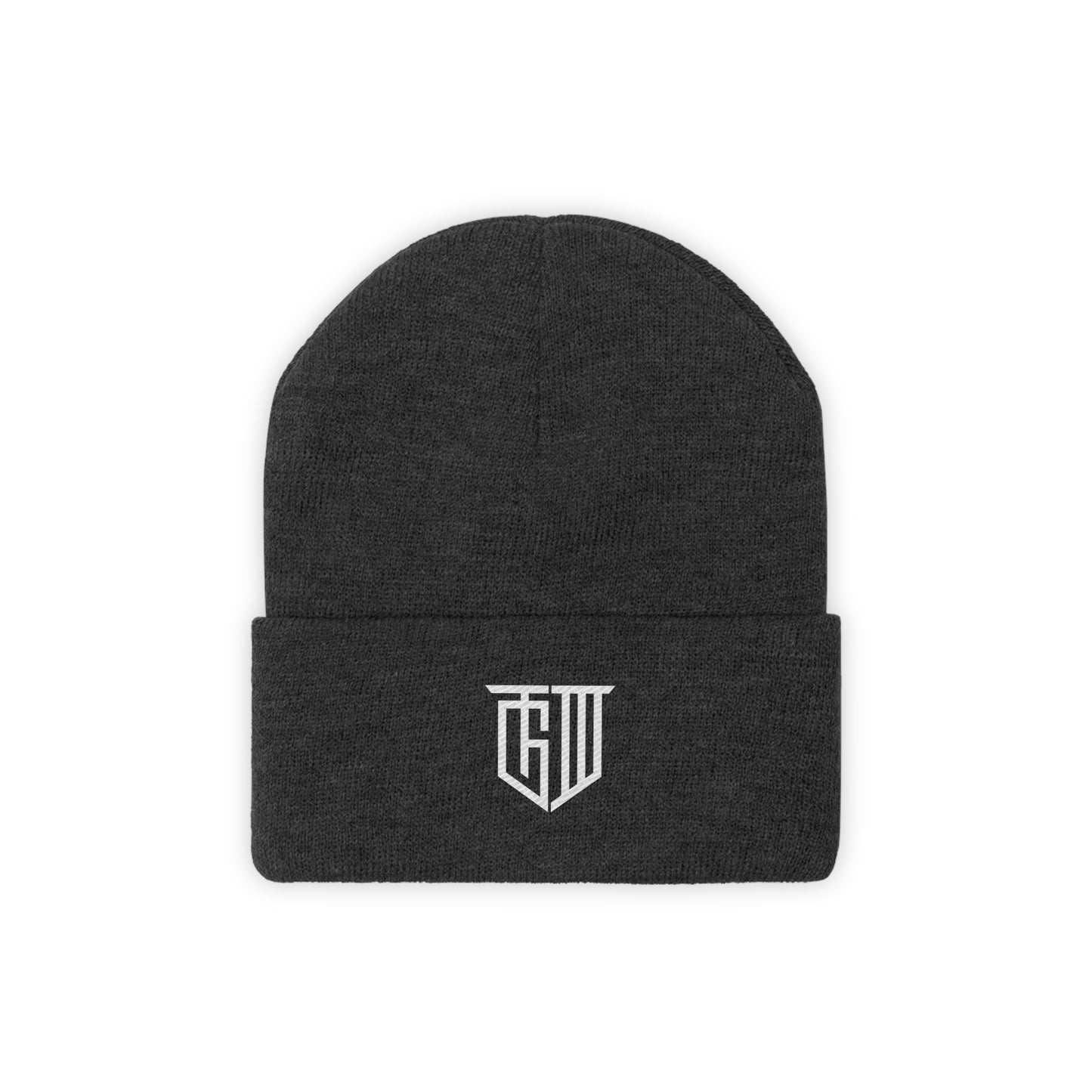 TGIII White Logo Beanie