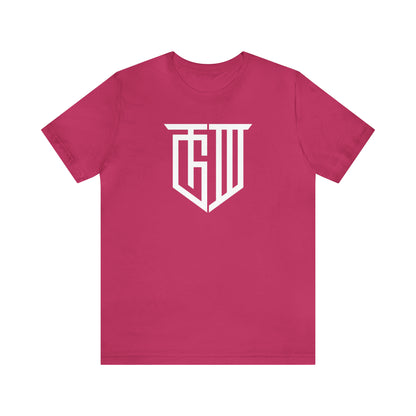 TGIII White Logo Tee