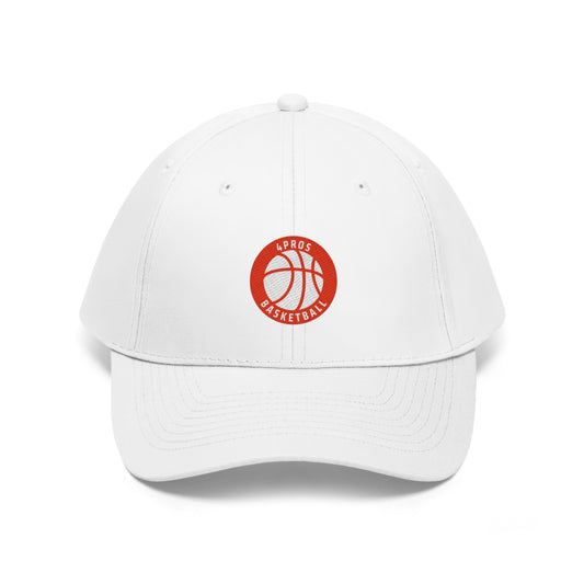 4Pros Logo Hat - White