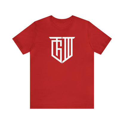 TGIII White Logo Tee