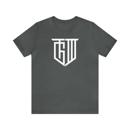 TGIII White Logo Tee