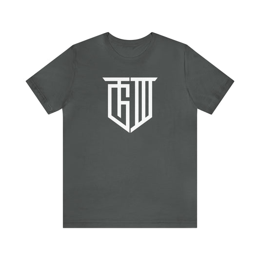 TGIII White Logo Tee