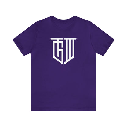 TGIII White Logo Tee