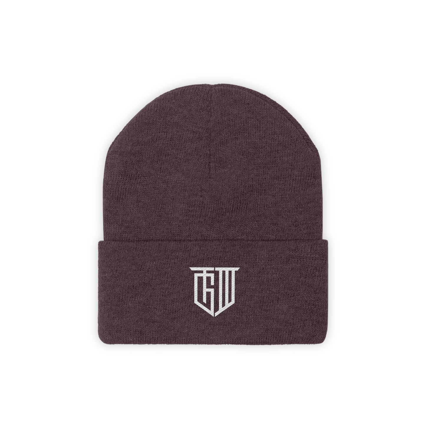 TGIII White Logo Beanie