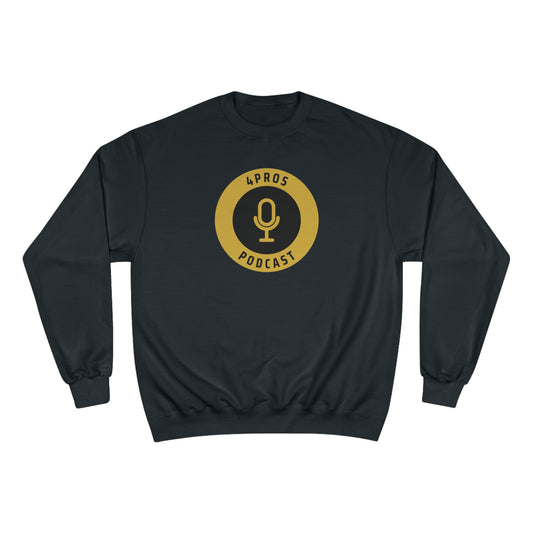 4Pros Podcast Champion Sweatshirt - Black