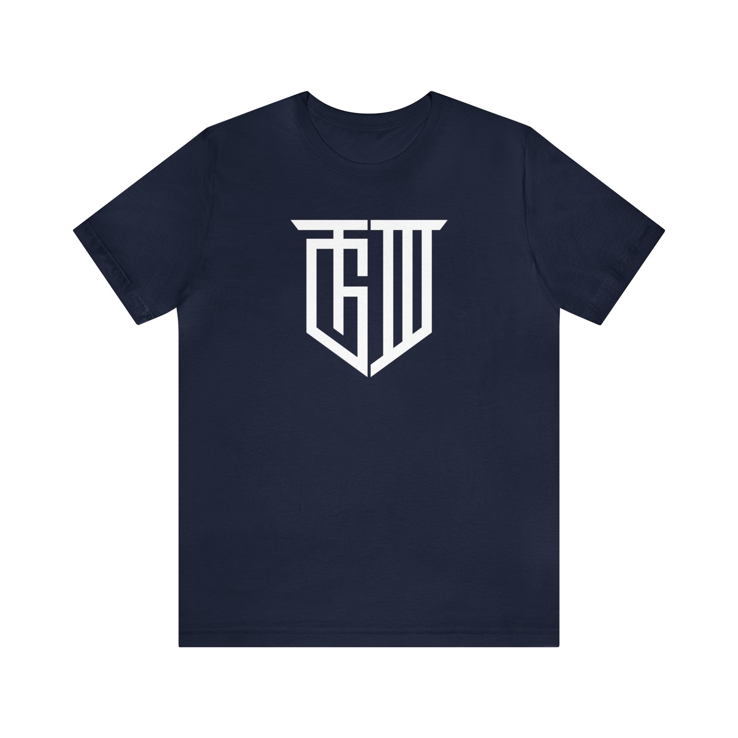 TGIII White Logo Tee