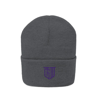TGIII Purple Logo Beanie